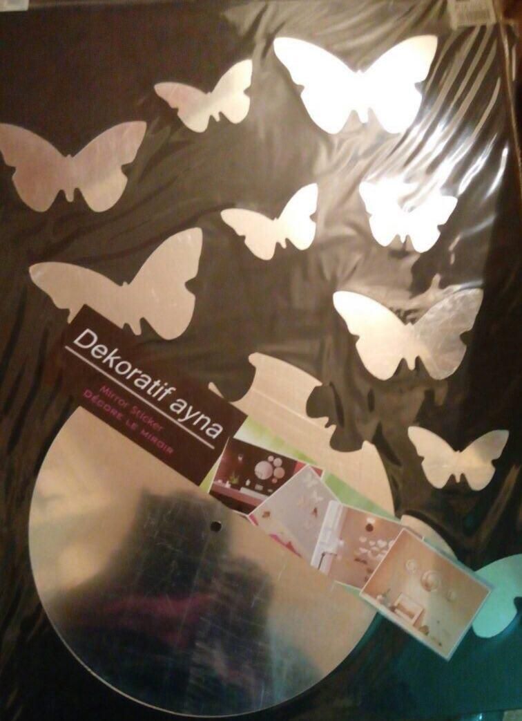 (الحجم - فراشات طائرة ( 10 ) قطع)