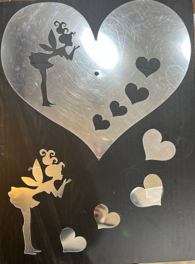 (الحجم - قلب مفرغ و ملاك ( 6 ) قطع)