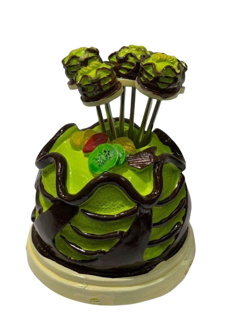 (اللون - تورتة أخضر)